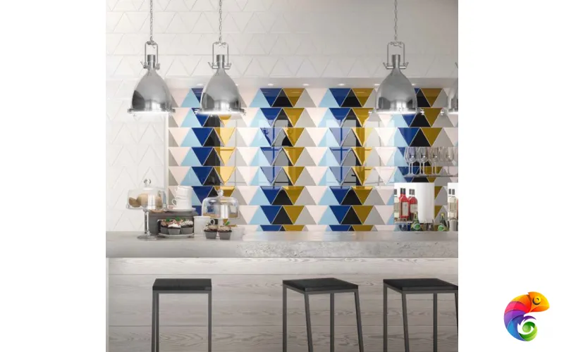 Керамическая плитка Petracers Triangolo Fondo Grigio 17x17