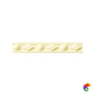 Бордюр Ceramiche Grazia Electa Diamantato Giger Matt 3x20