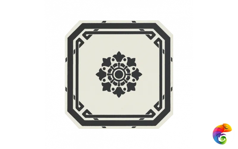 Керамическая плитка Ceramiche Grazia Old England Ottagono Decoro Ed York 20x20