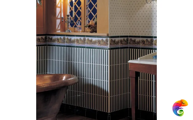 Керамическая плитка Petrachers Grand Elegance Riga Grande Blu Su Panna 20x20