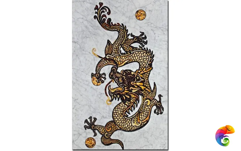 Каменная мозаика Sicis SiciStone Dragon 84,5x156,5