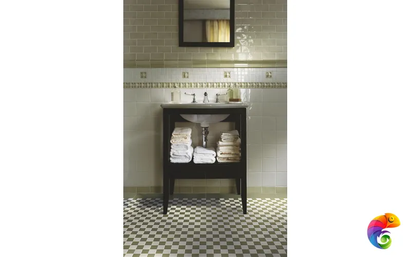 Бордюр Ceramiche Grazia Essenze Coprispigolo Felce Craquele 1,2x26