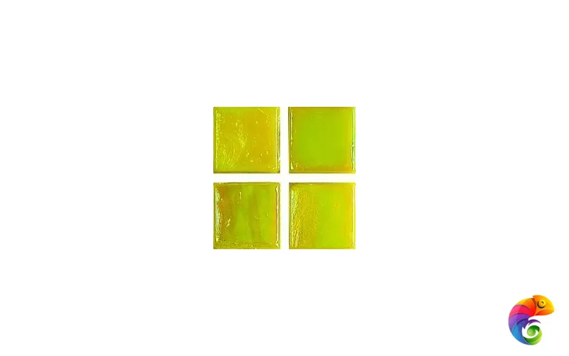 JNJ Стеклянная мозаика 1,5x1,5 Ice Jade IC81 сетка 295x295