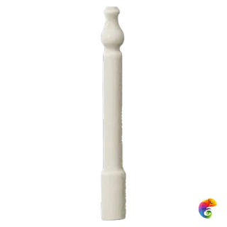 Бордюр Ceramiche Grazia Maison Angolo Zoccolo Argent Craquele 2x20