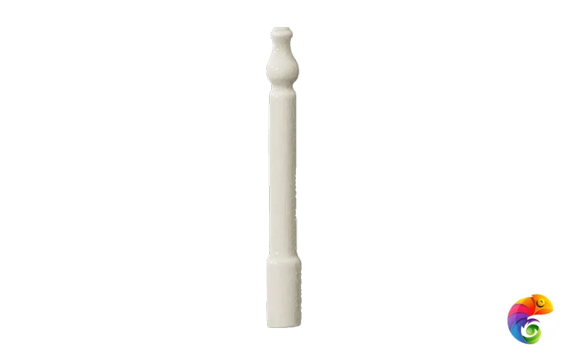 Бордюр Ceramiche Grazia Maison Angolo Zoccolo Argent Craquele 2x20
