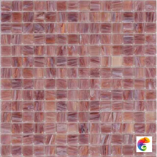 Rose Mosaic Стеклянная мозаика 2x2 GA43 сетка 327x327