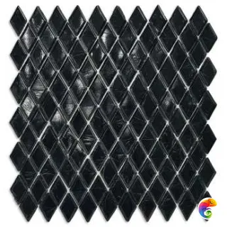 Мозаика Sicis Diamond Malenite 25.9x26.6 см, Gloss,  толщина 4 мм