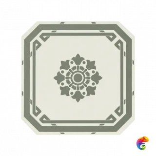 Керамическая плитка Ceramiche Grazia Old England Ottagono Decoro Ed Bath 20x20