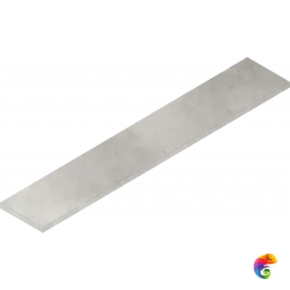 Italon Керамогранитная угловая ступень Millennium Scal. Ang. SX Silver 33x160 Nat