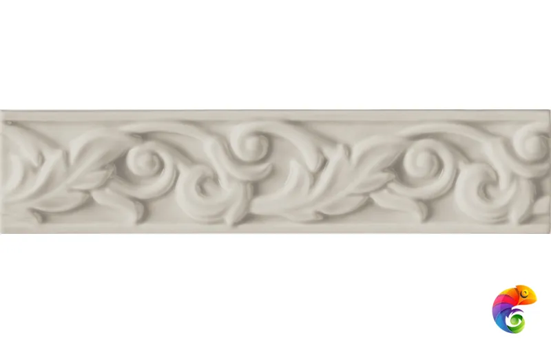 Бордюр Ceramiche Grazia New Classic Festone Tortora 6x26