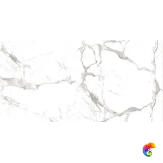 Керамогранит ART NATURA Ceramica Marmo Calacatta Vagli 60x120х0,9 Super White Glossy