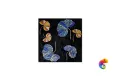 Каменная мозаика Sicis SiciStone Andel Blue 90x90