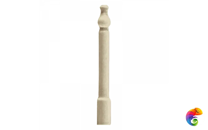 Вставка Ceramiche Grazia Epoque Angolo Zoccolo Ivory Craquele 2x20