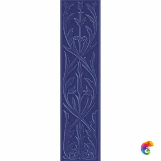 Керамическая плитка Ceramiche Grazia Epoque Ermitage Cobalt Craquele 20x80