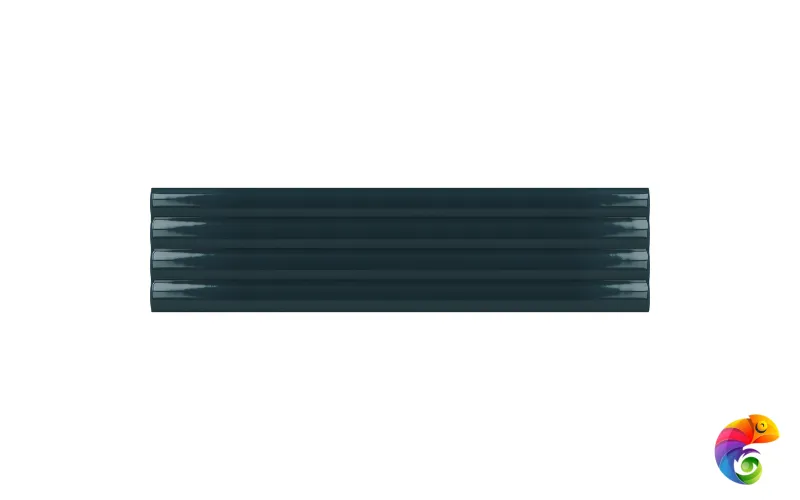 Плитка Equipe Costa Nova Onda Glacier Glossy 5x20 см