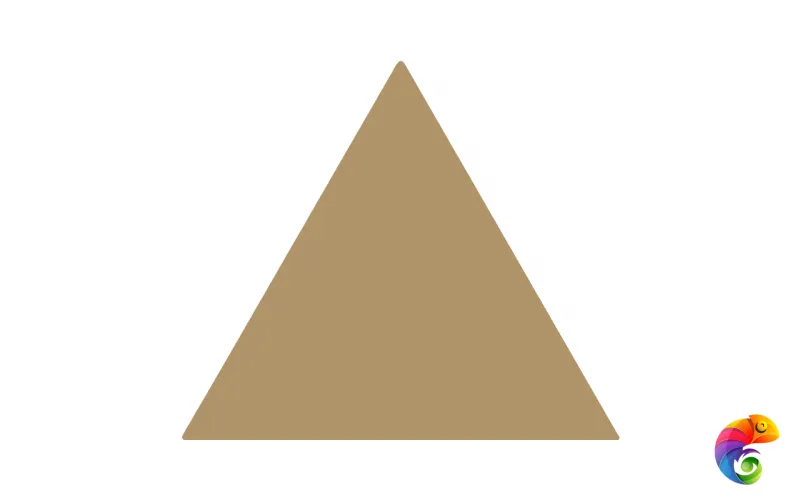 Керамическая плитка Petracers Triangolo Fondo Oro 17x17