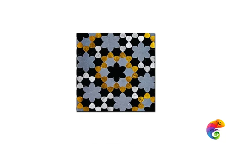 Каменная мозаика Sicis SiciStone Magreb Black 98,9x108,1