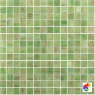 Rose Mosaic Стеклянная мозаика 2x2 GA22 сетка 327x327