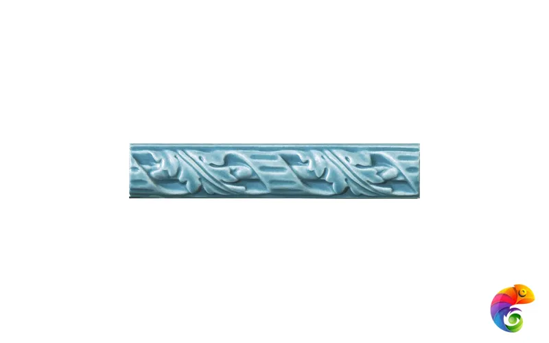 Бордюр Ceramiche Grazia Amarcord Fregio M Pavone Matt 4x20
