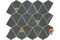 Керамогранит Italon Metropolis Mosaico Imperial Vertex 25,8x30