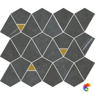 Керамогранит Italon Metropolis Mosaico Imperial Vertex 25,8x30