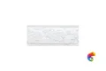 Бордюр Ceramiche Grazia Boiserie Robbiana Bianco Matt 8x20