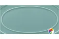 Керамическая плитка Ceramiche Grazia Formae Oval Mist 13x26