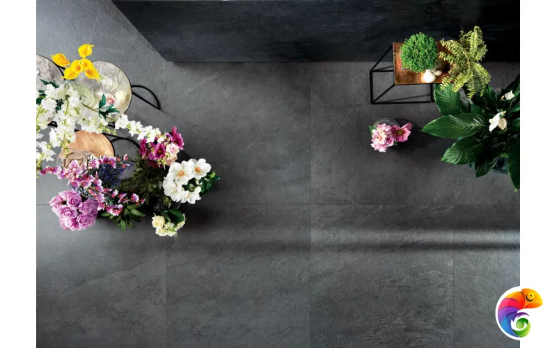 Керамогранит Lea Ceramiche Slimtech Waterfall Gray Flow NAT 5P 100x300