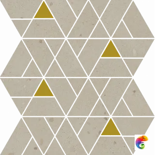 Italon Керамогранитная мозаика Avantgarde Dust Mosaico Luxor