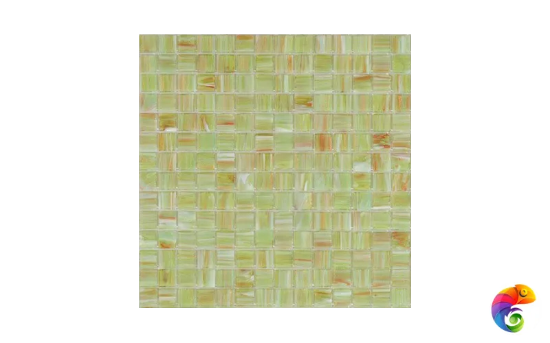 Rose Mosaic Стеклянная мозаика 1x1 G21(5) сетка 318х318