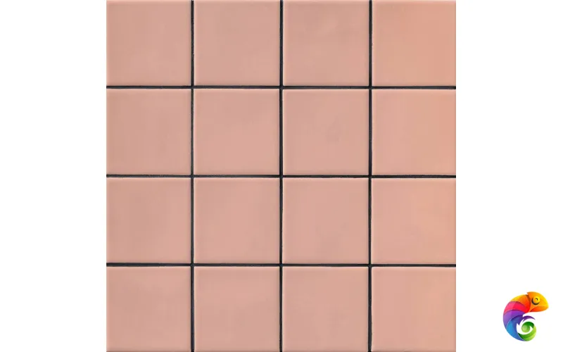 Керамогранит Mutina Din Rose Matt 7,4X7,4 Rete 30,2X30,2