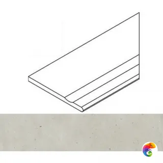 Italon Бордюр из керамогранита Avantgarde Pure Bordo 30x120 Svasato Round Dx