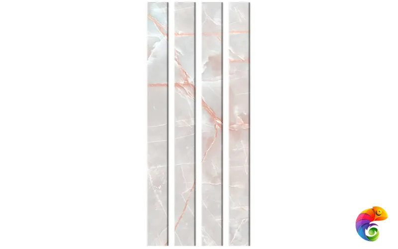 Стеклянный профиль Sicis You Glass  Pink 26,2 x 300 x 6 мм