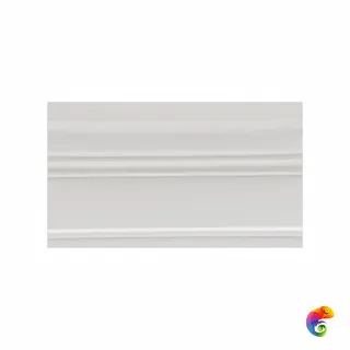 Бордюр Ceramiche Grazia Boiserie Finale Bianco Matt 12x20