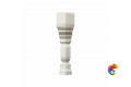 Вставка Ceramiche Grazia Epoque Angolo Terminal Pitti Bianco Craquele 2x12