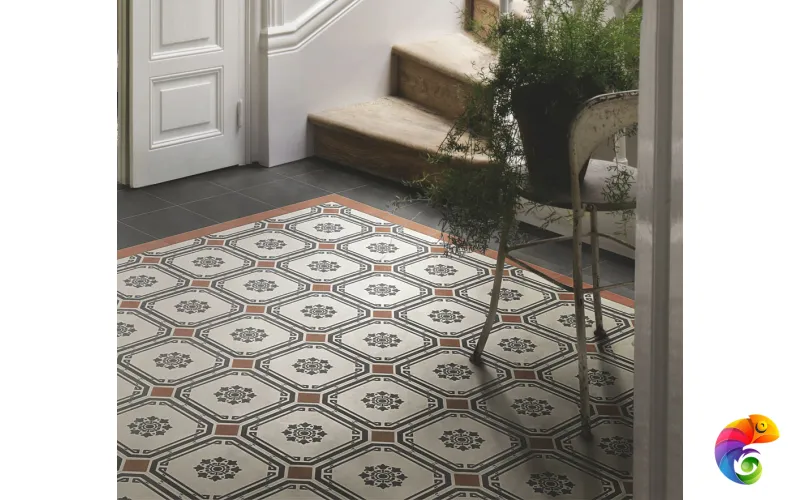 Керамическая плитка Ceramiche Grazia Old England Ottagono Decoro Ed York 20x20
