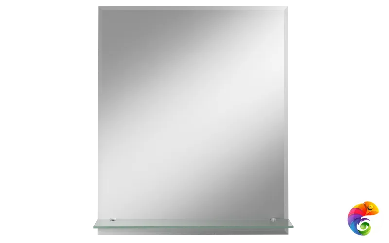 Зеркало DIWO Дмитров 50x60 с полкой