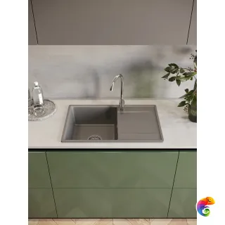 Смеситель для кухни Domaci Равенна SM-01cr хром