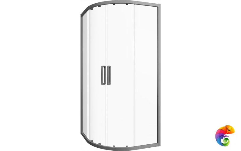 Душевой уголок STWORKI Хельсинки 80x80 см профиль хром матовый