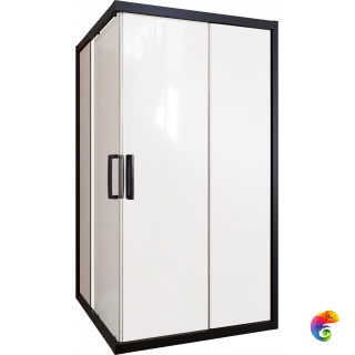Душевой уголок STWORKI Дублин 120x120 см профиль черный матовый