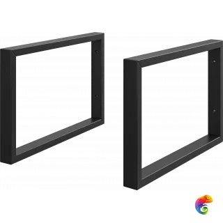 Кронштейн для столешницы STWORKI Монтре 40х30x2 черный муар