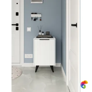 Тумба DIWO Краснодар 45x71x43 см, белая, ручка черная