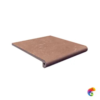 PELDANO STONE BROWN Фронтальная ступень 33X33Х4