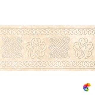 Декор подступенник STONE CREAM 15X33