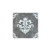 Декор BLACK MARBLE MOTIF №3 (Черный) 10X10