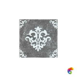 Декор BLACK MARBLE MOTIF №3 (Черный) 10X10