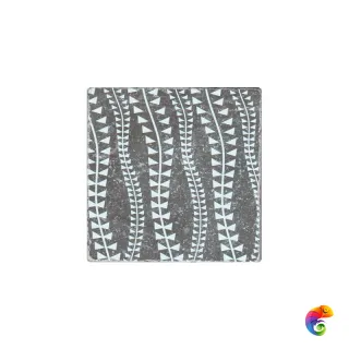 Декор BLACK MARBLE MOTIF №4 (Черный) 10X10