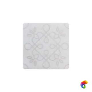 Декор WHITE MARBLE MOTIF №1 (Белый) 10X10