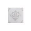 Декор WHITE MARBLE MOTIF №3 (Белый) 10X10