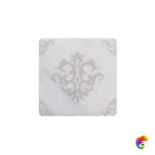 Декор WHITE MARBLE MOTIF №3 (Белый) 10X10